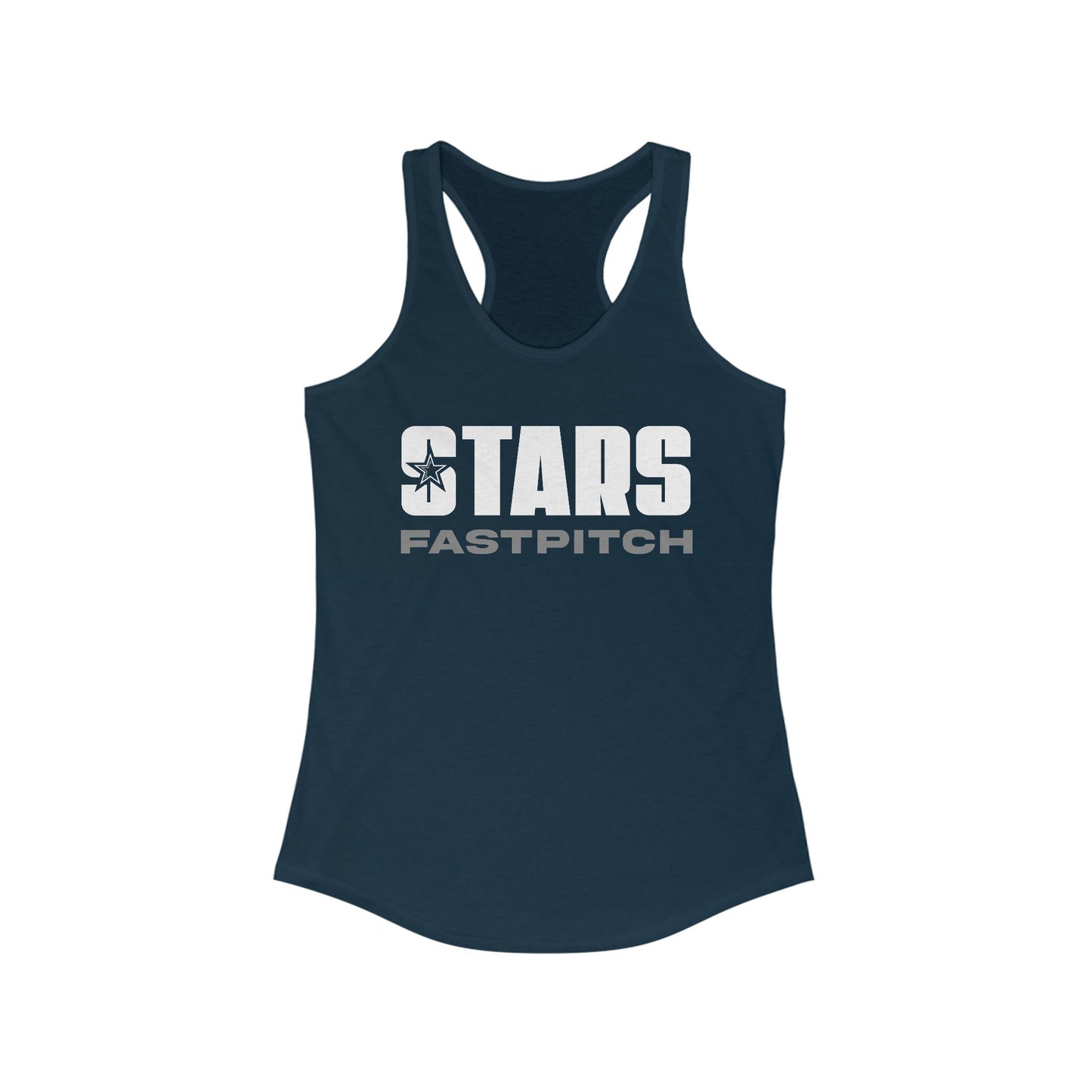 Women's Stars Fastpitch Racerback Tank Top