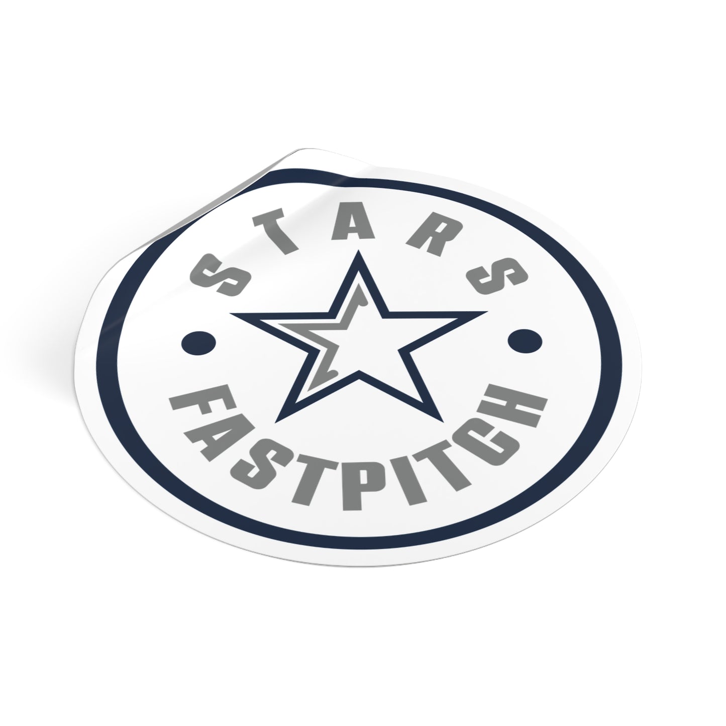 Stickers: Round Vinyl (FASTPITCH)