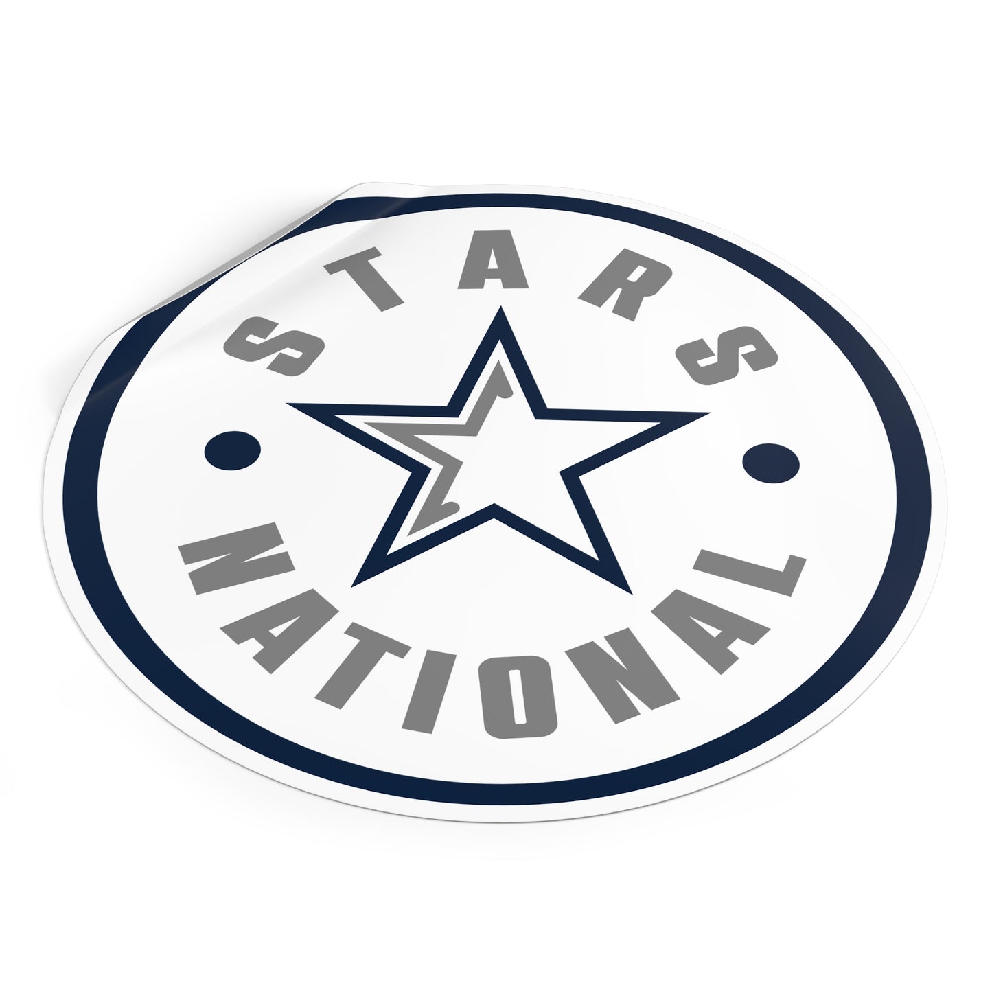 Stickers: Round Vinyl Stickers (NATIONAL)