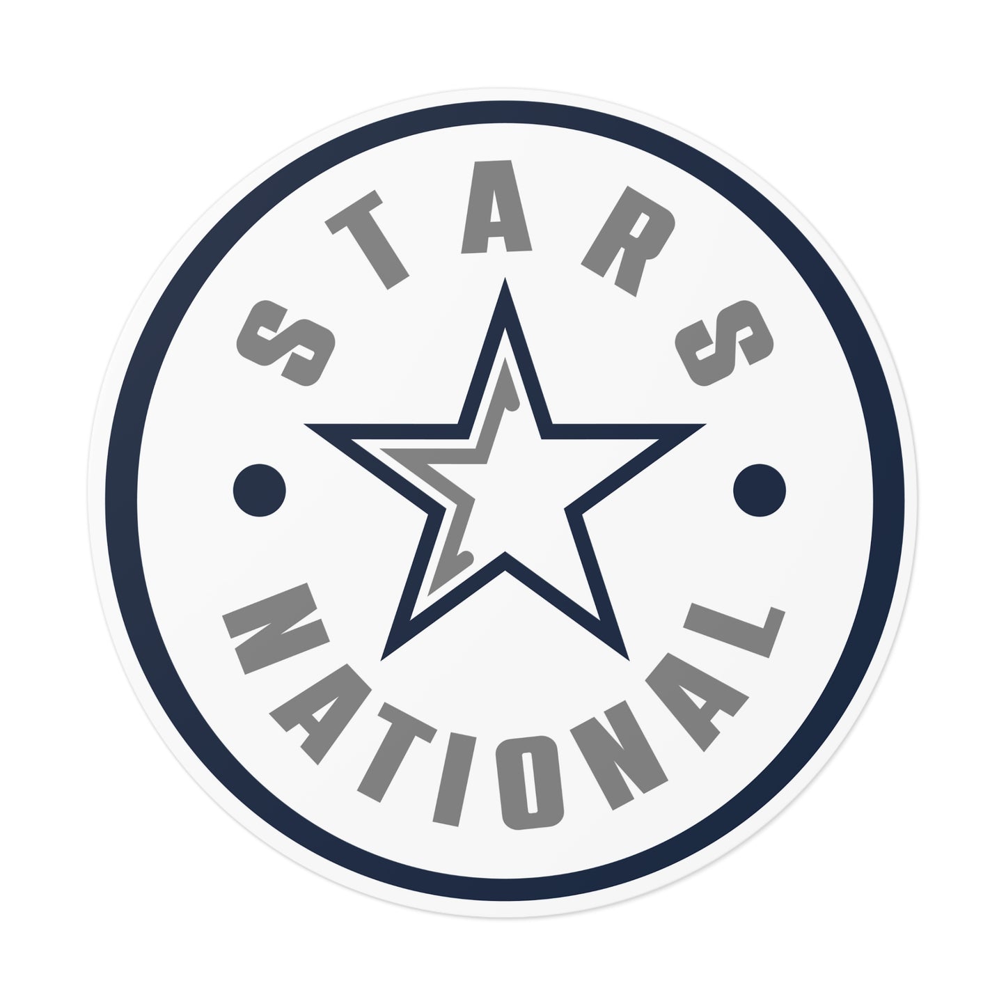 Stickers: Round Vinyl Stickers (NATIONAL)
