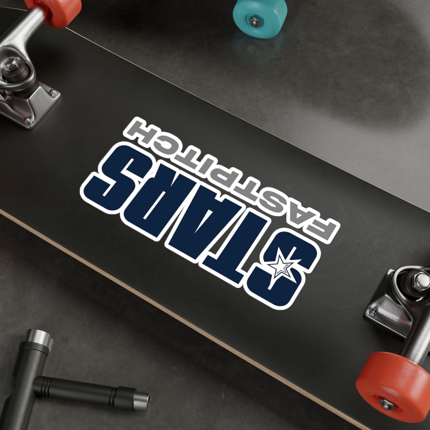 Sticker: Kiss-Cut Vinyl Decals (FASTPITCH)