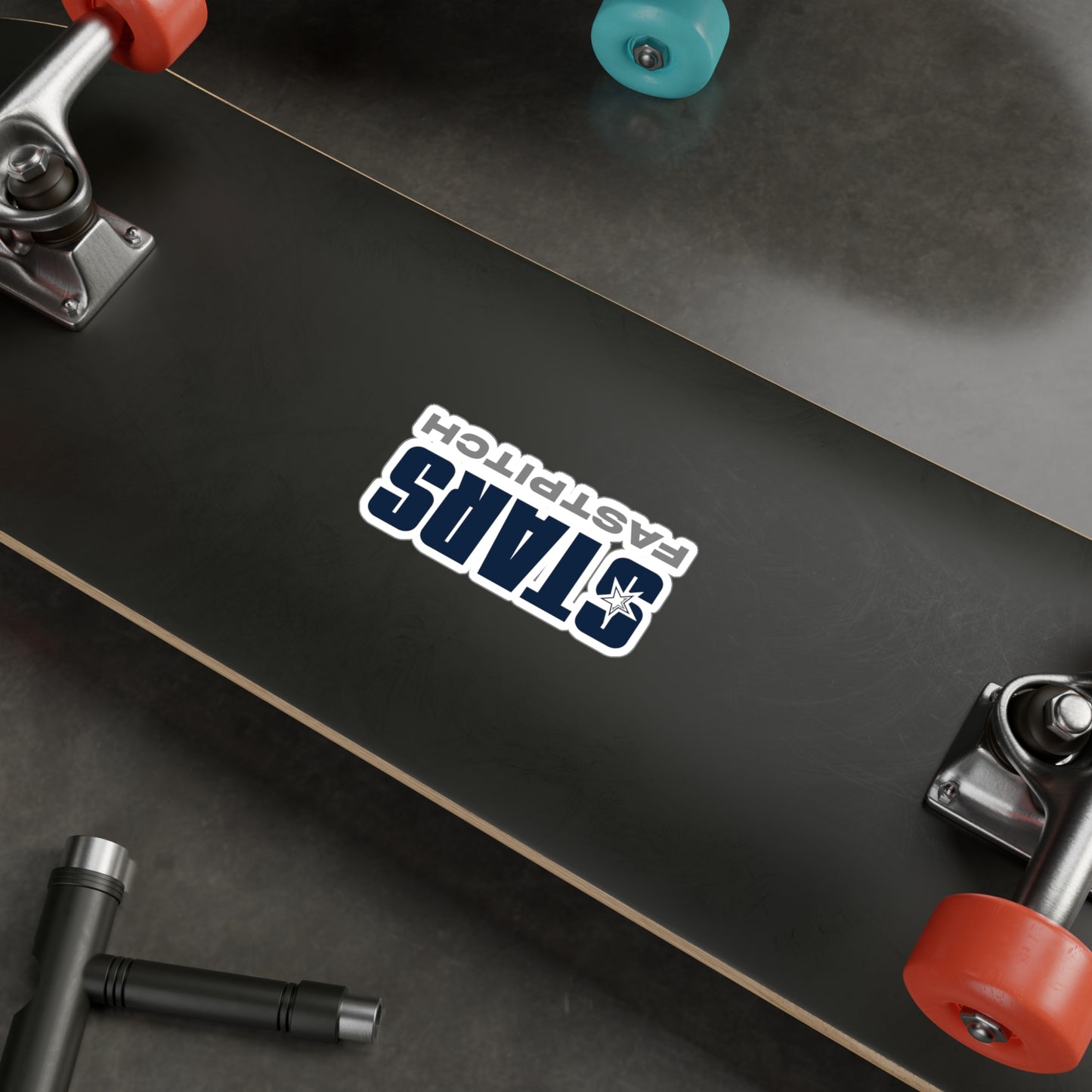 Sticker: Kiss-Cut Vinyl Decals (FASTPITCH)