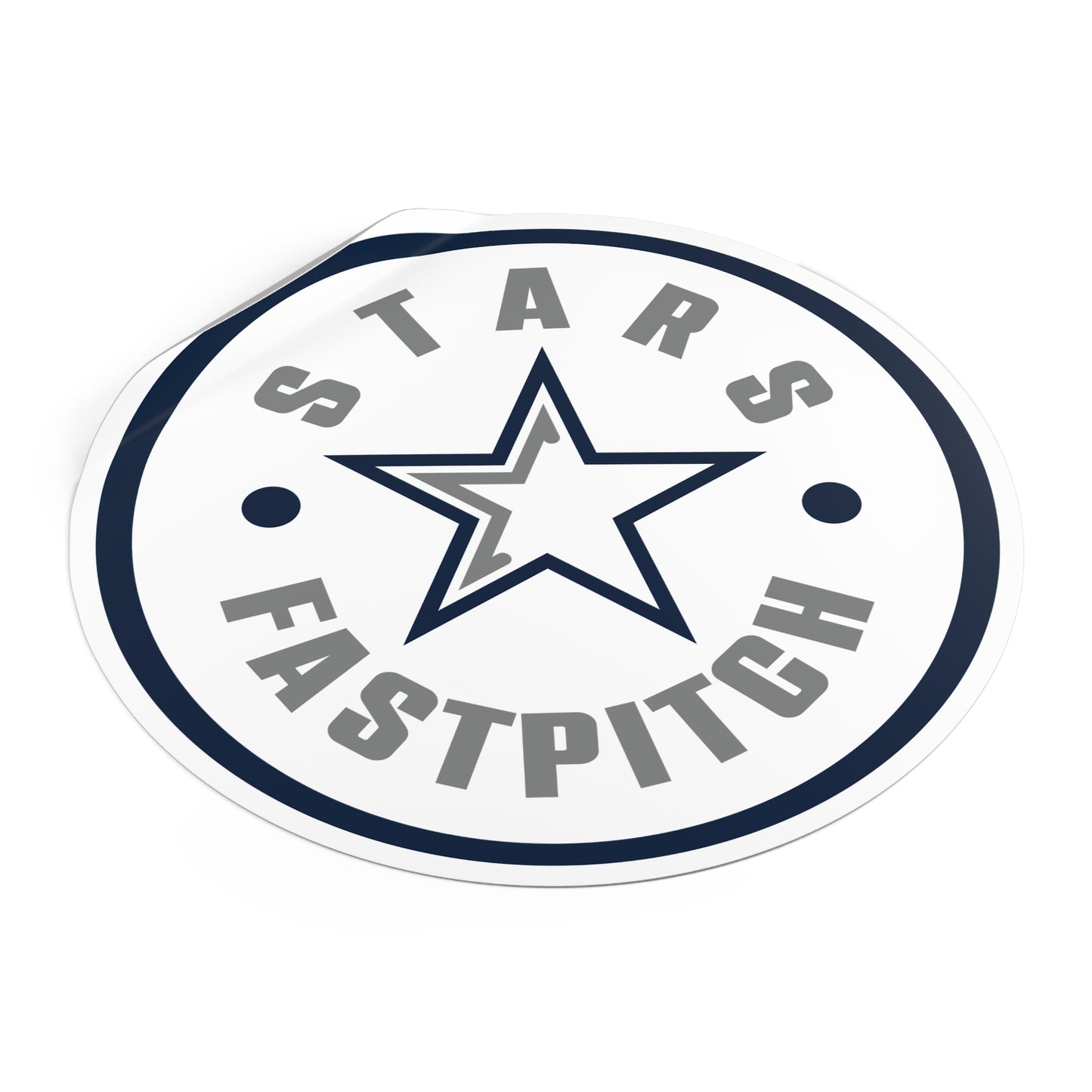 Stickers: Round Vinyl (FASTPITCH)