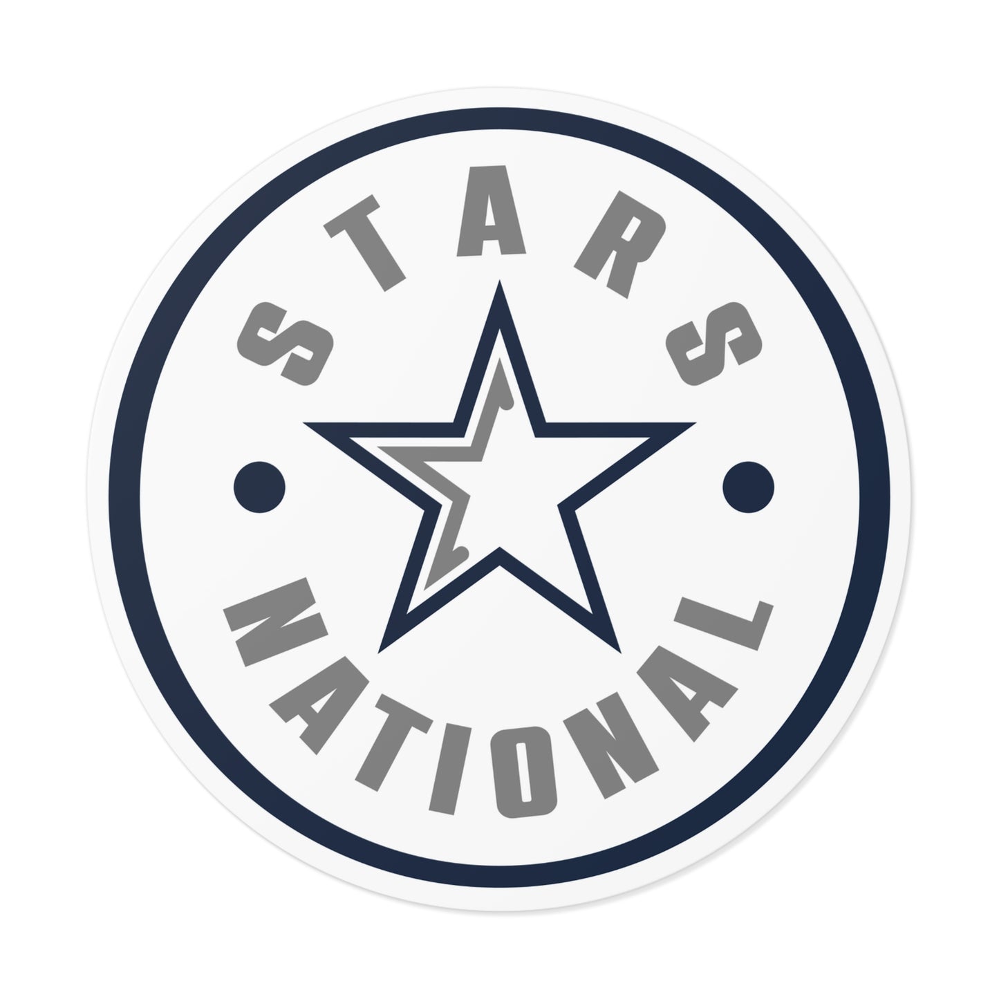 Stickers: Round Vinyl Stickers (NATIONAL)