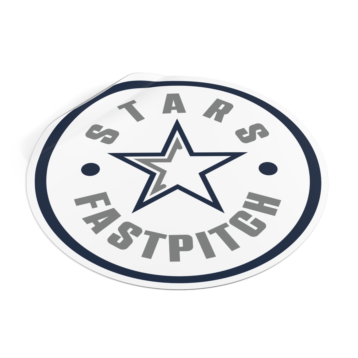 Stickers: Round Vinyl (FASTPITCH)