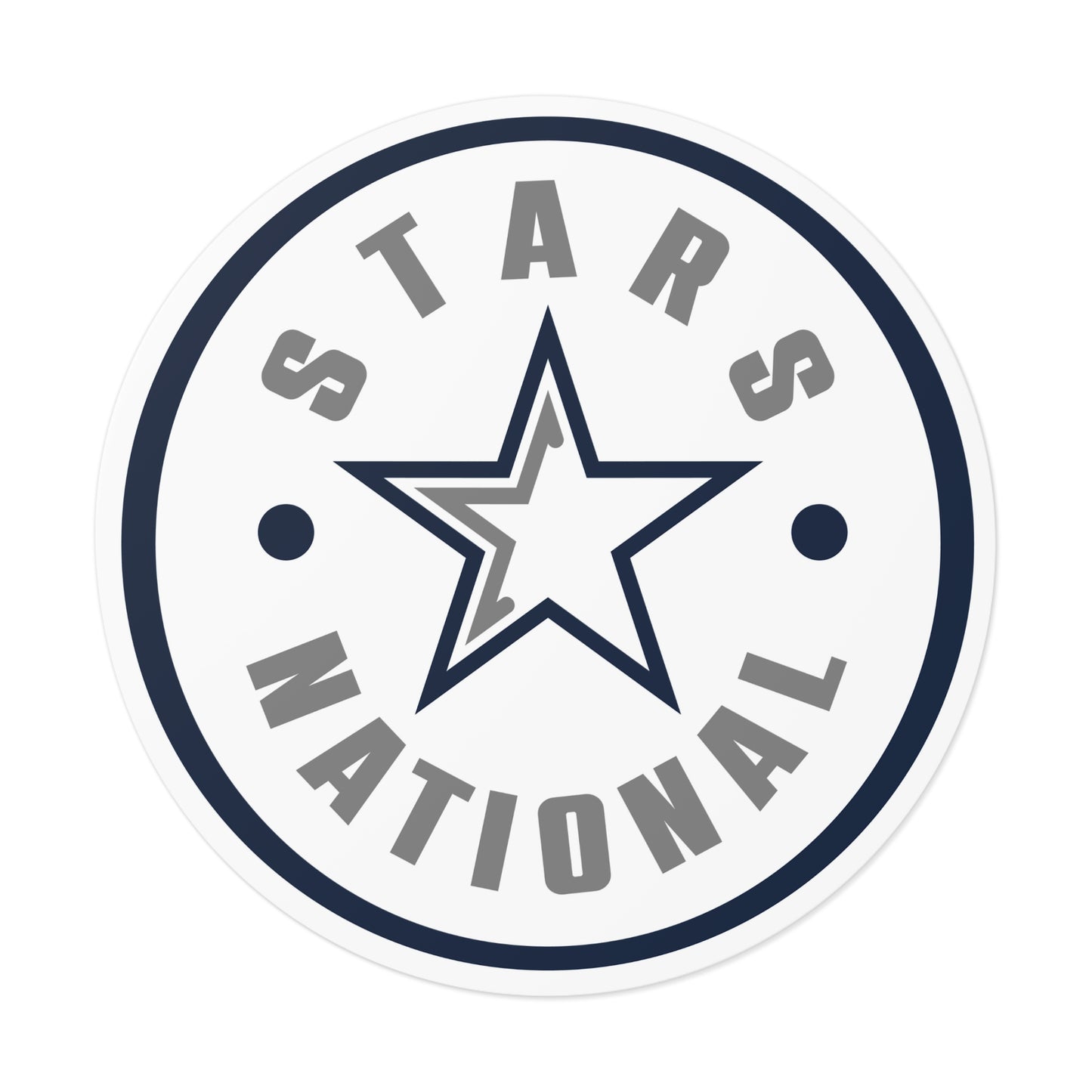 Stickers: Round Vinyl Stickers (NATIONAL)