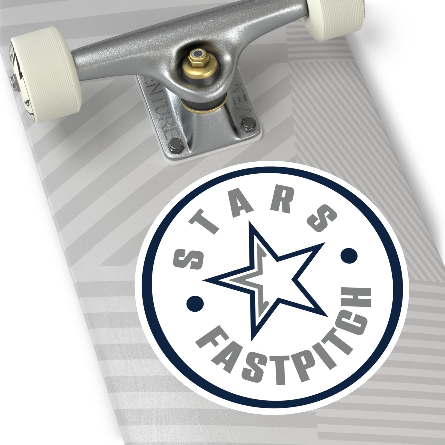 Stickers: Round Vinyl (FASTPITCH)