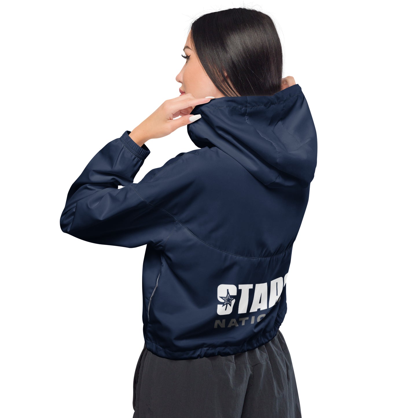 Jacket: Windbreaker Water-Resistant (Crop)