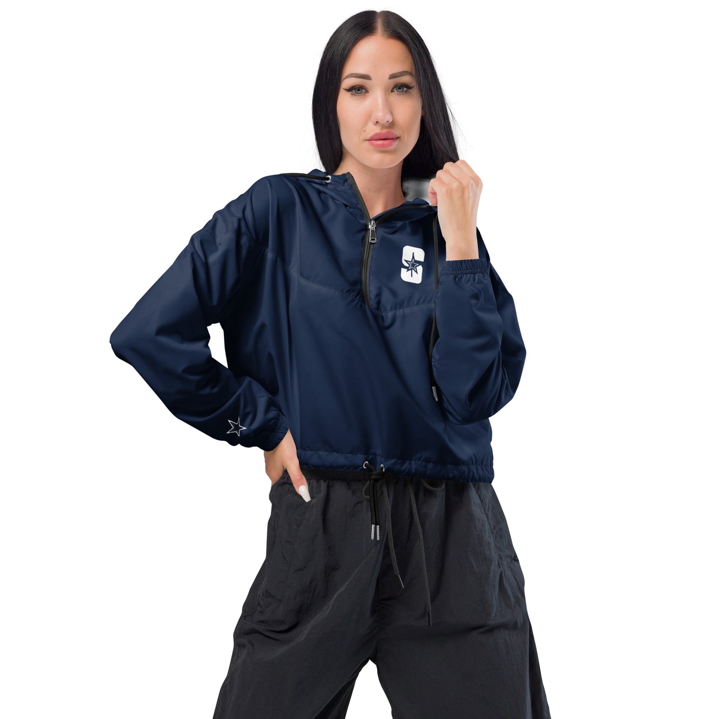 Jacket: Windbreaker Water-Resistant (Crop)