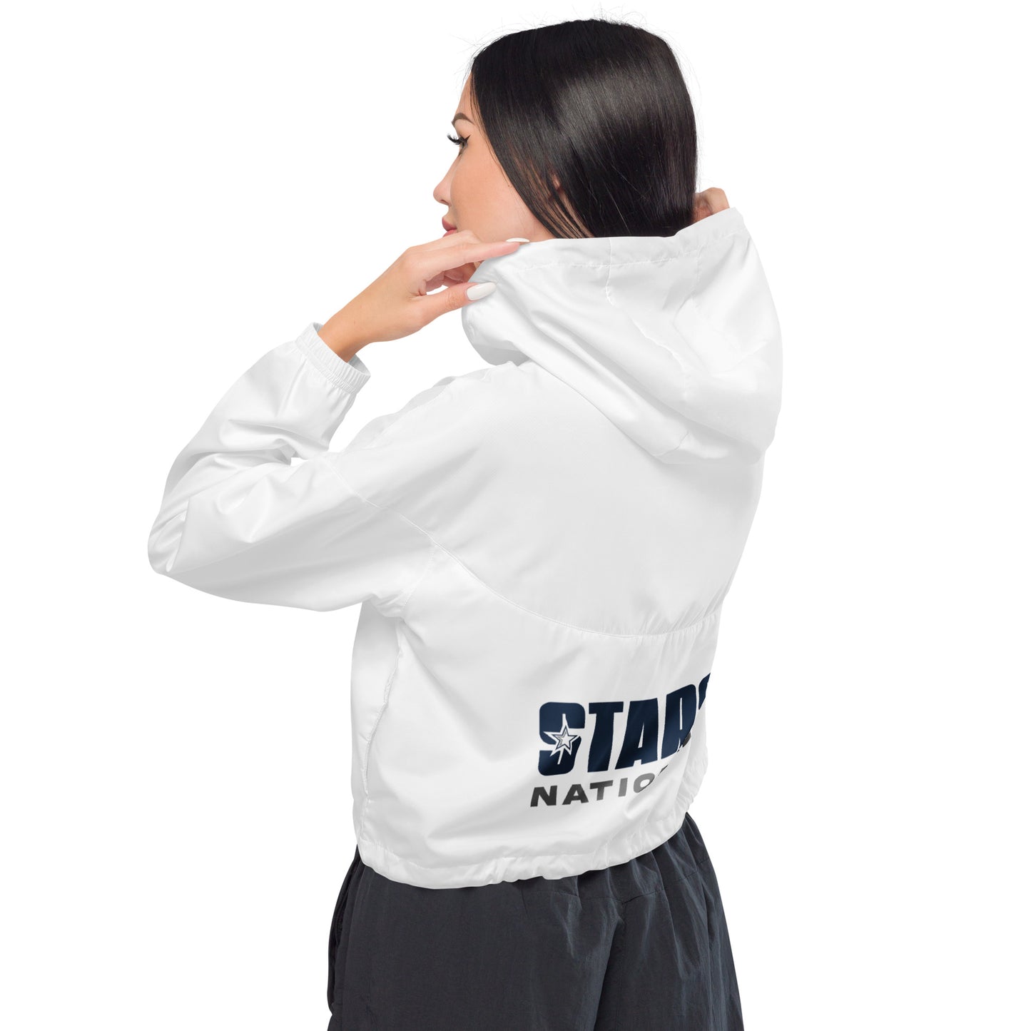 Jacket: Windbreaker Water-Resistant (Crop)