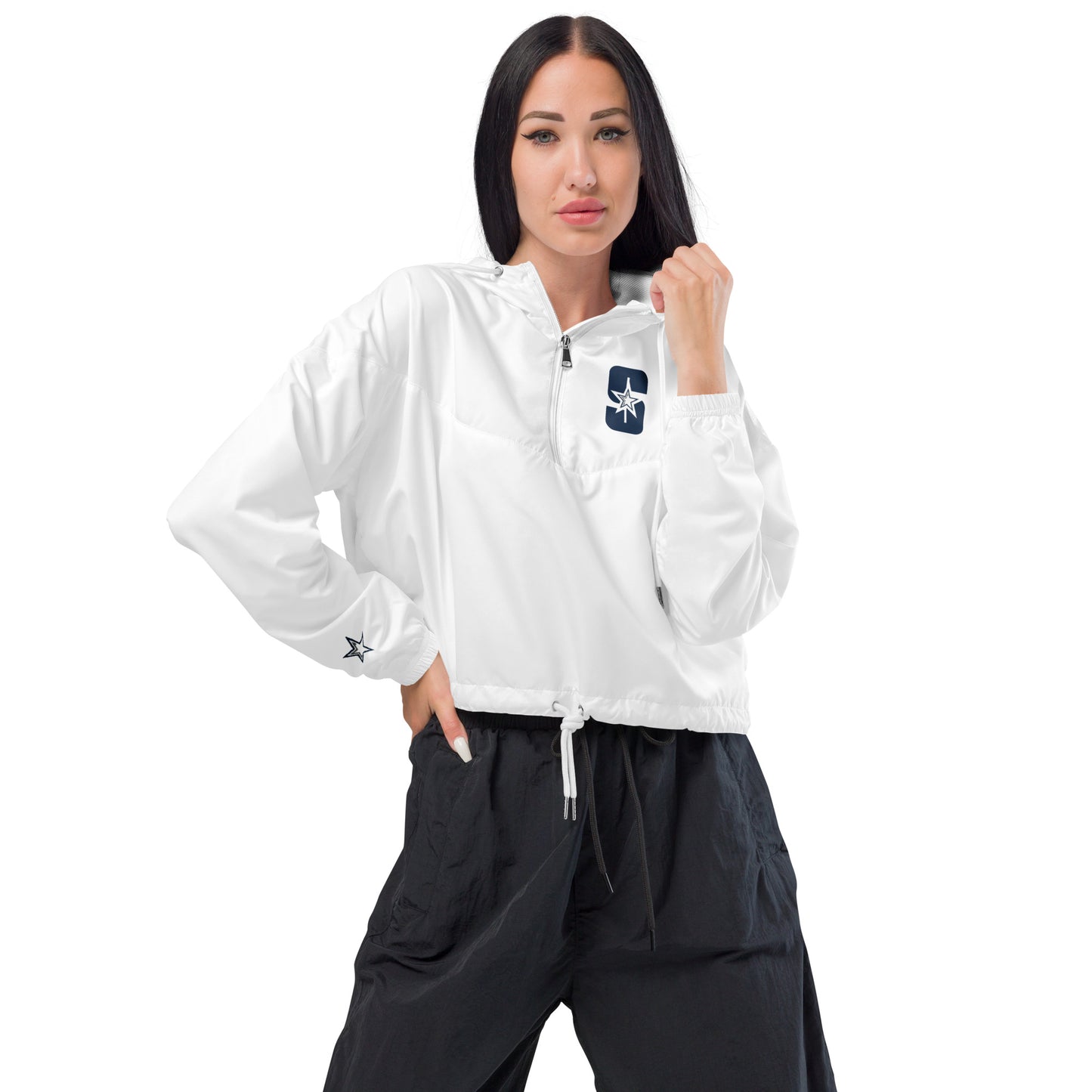 Jacket: Windbreaker Water-Resistant (Crop)
