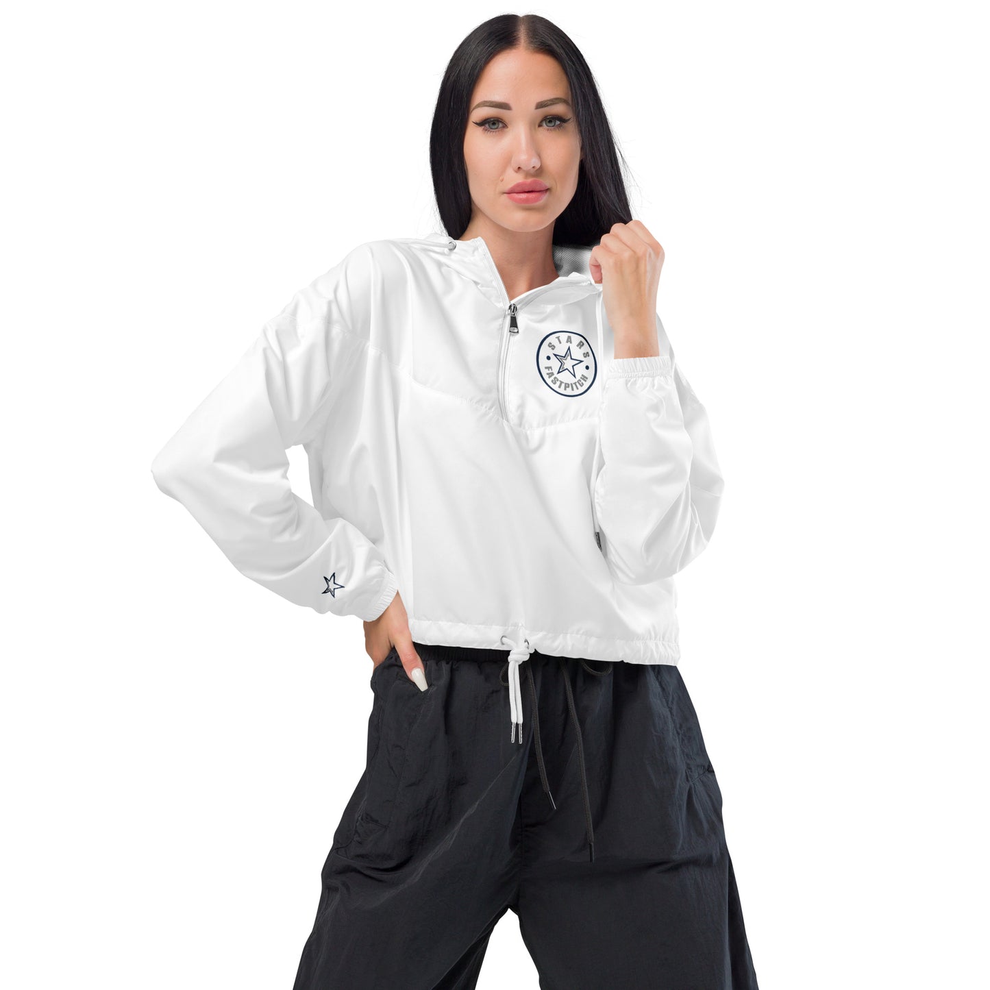 Jacket: Windbreaker Water-Resistant (Crop)