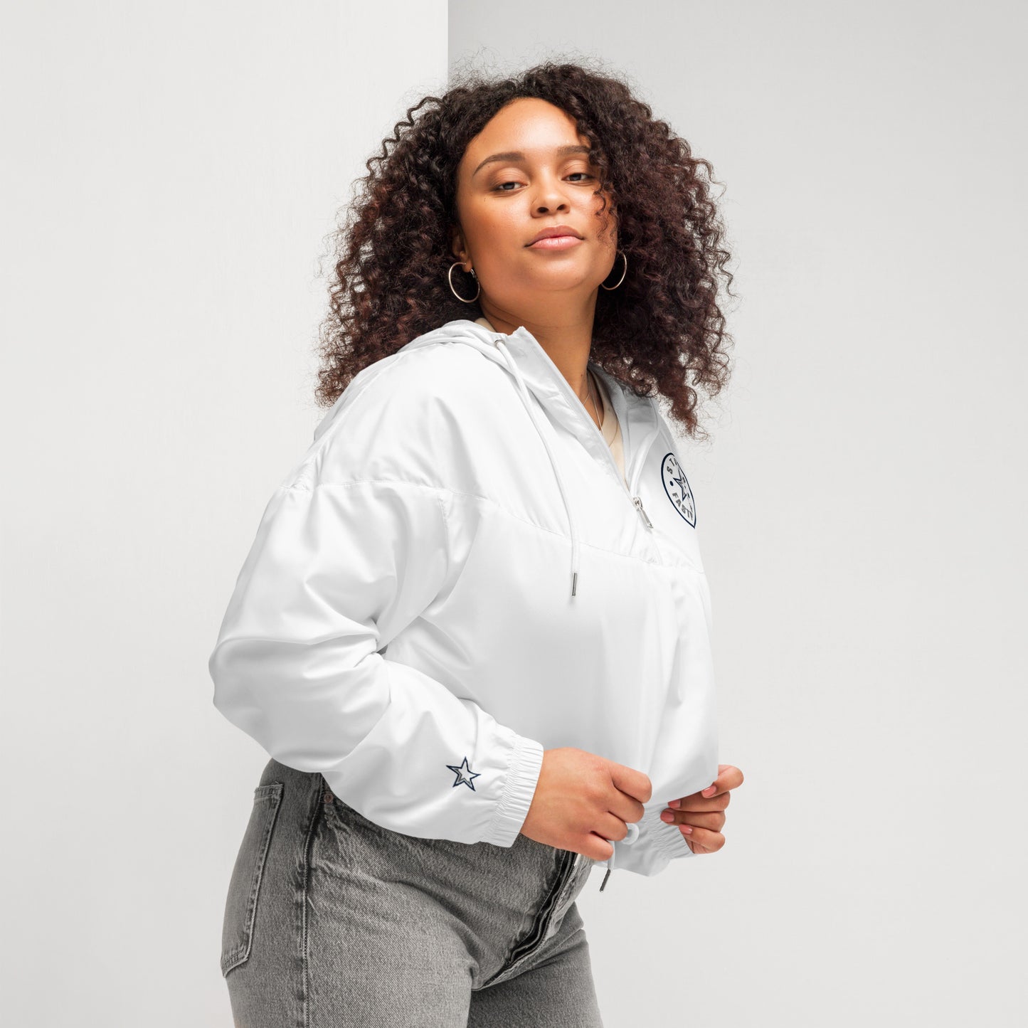 Jacket: Windbreaker Water-Resistant (Crop)