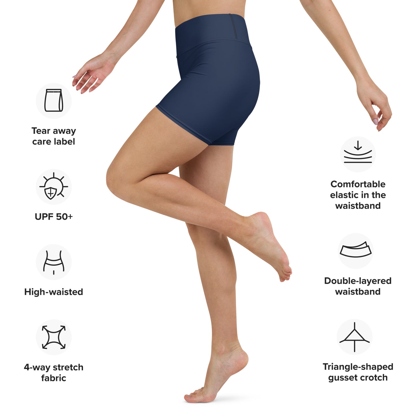 Pants: Yoga Leggings - Shorts