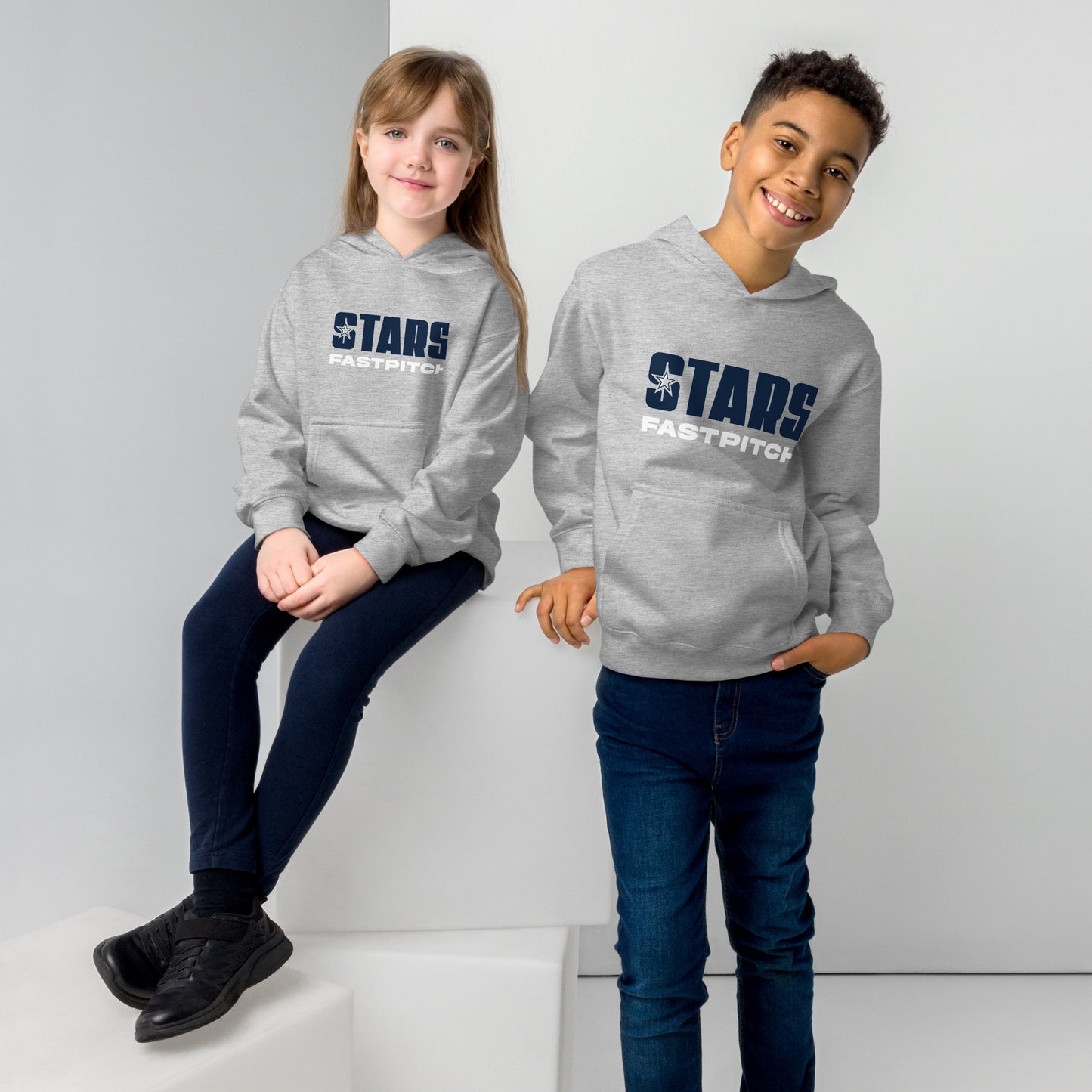 Sweatshirt: Kids Fleece Hoodie (Unisex)