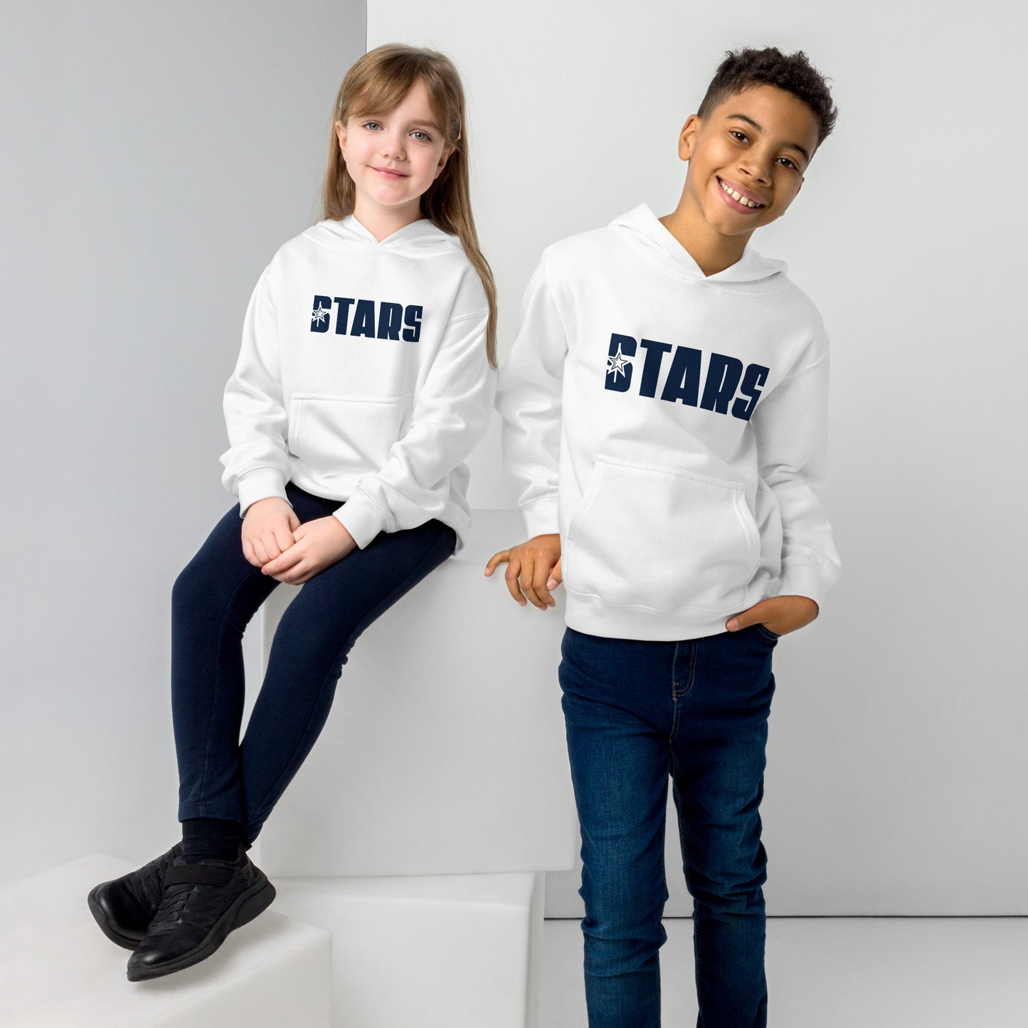 Sweatshirt: Kids Fleece Hoodie (Unisex)