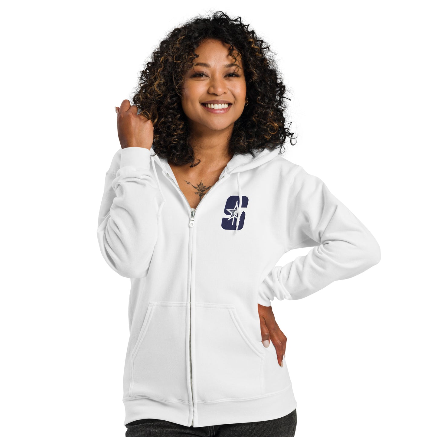 Sweatshirt: Zip Up Hoodie Unisex - Heavy Blend