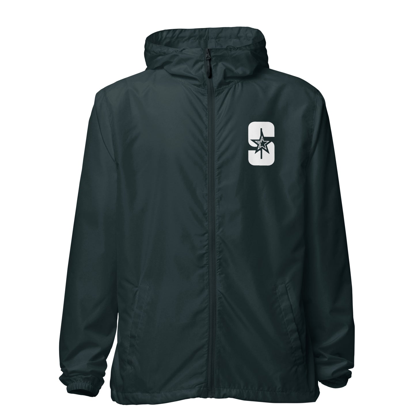 JACKET: Water-Resistant Lightweight Zip Up Windbreaker - Unisex