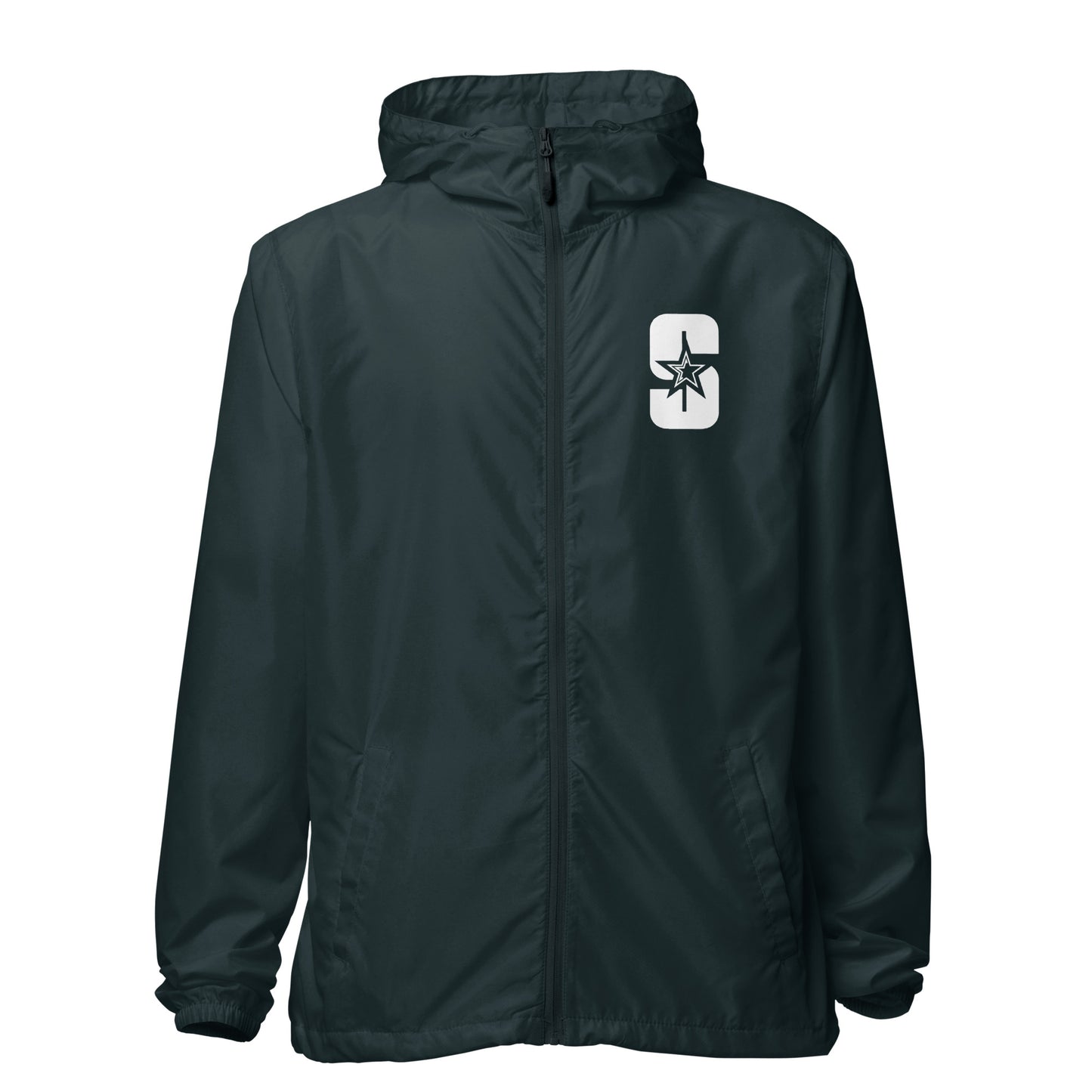 JACKET: Water-Resistant Lightweight Zip Up Windbreaker - Unisex