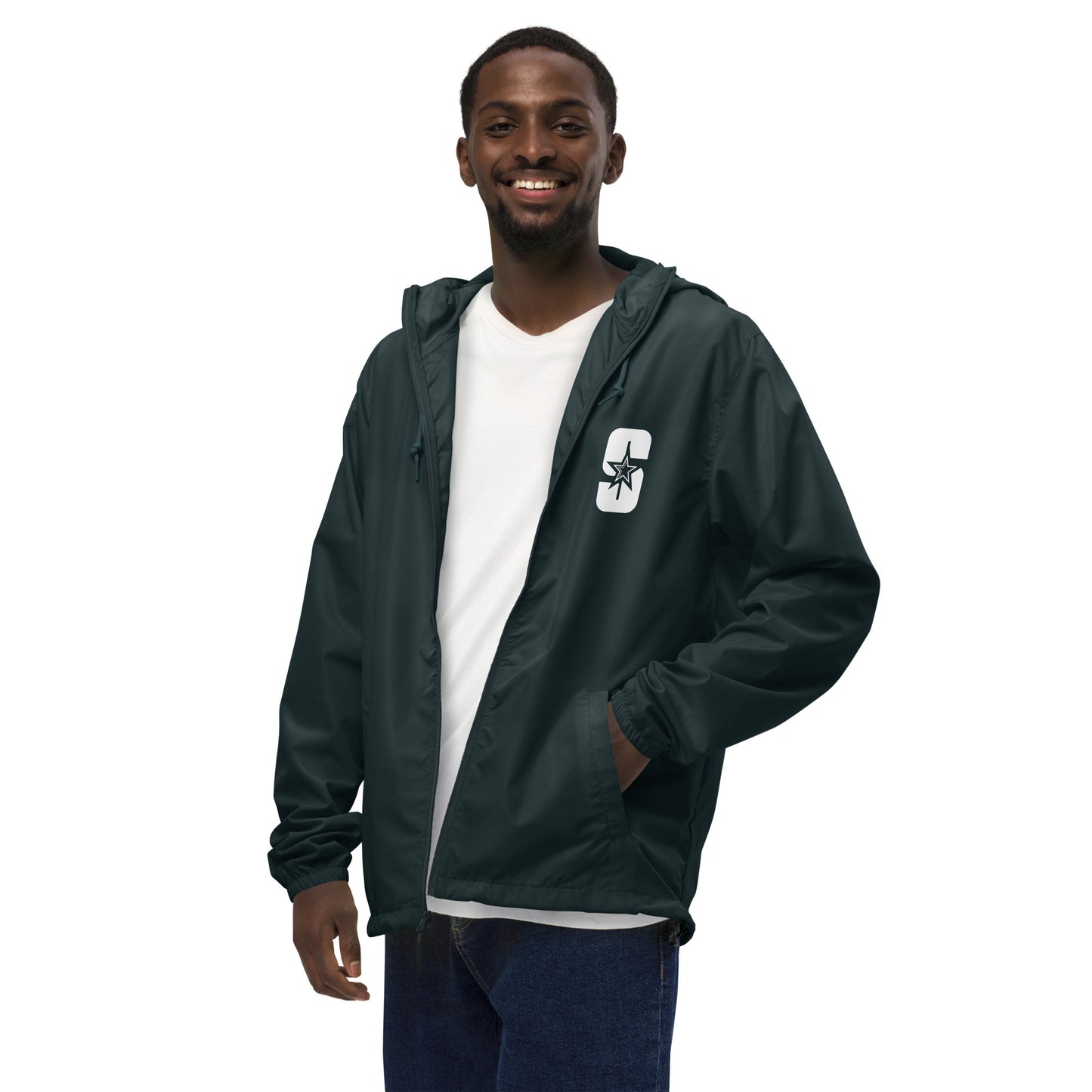 JACKET: Water-Resistant Lightweight Zip Up Windbreaker - Unisex