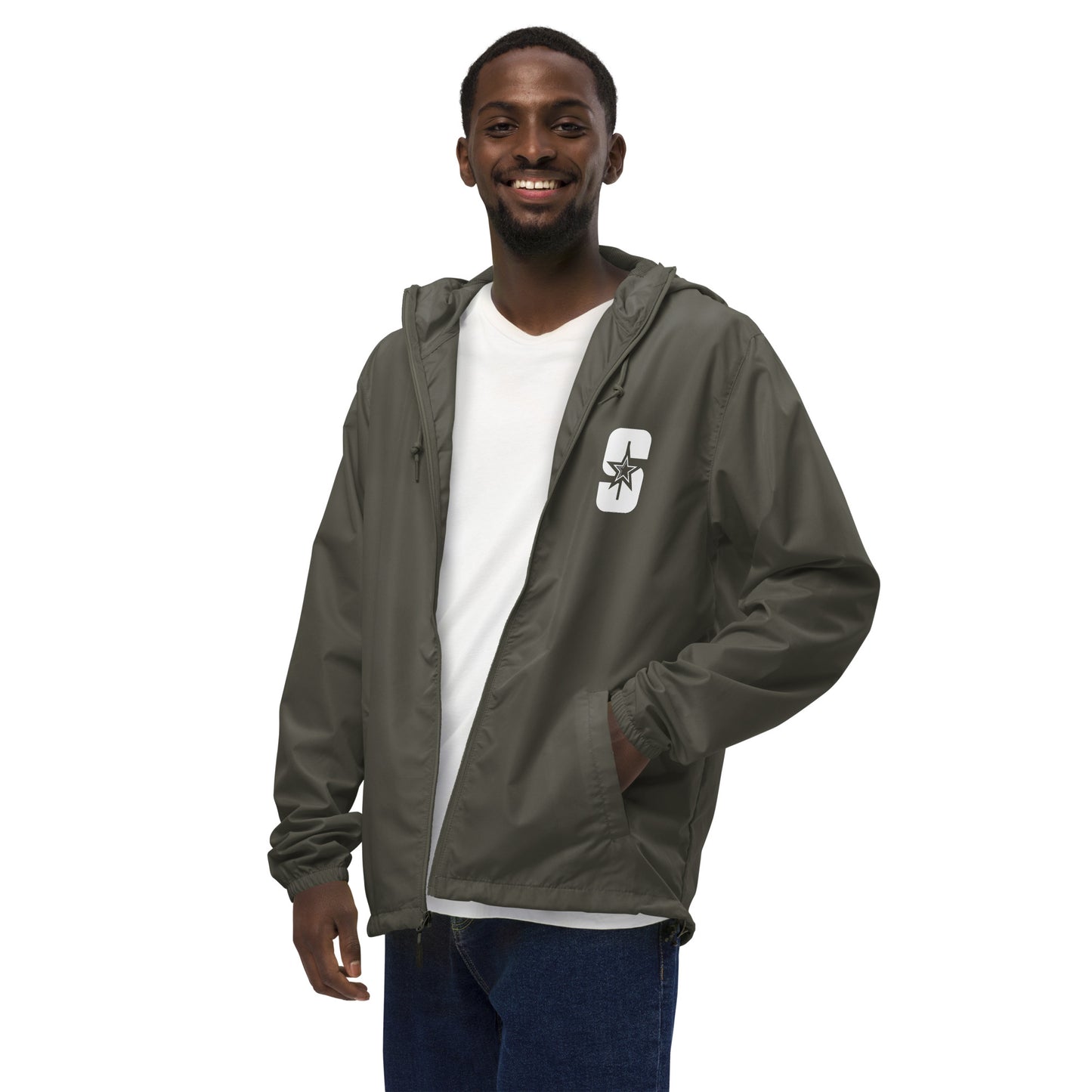 JACKET: Water-Resistant Lightweight Zip Up Windbreaker - Unisex