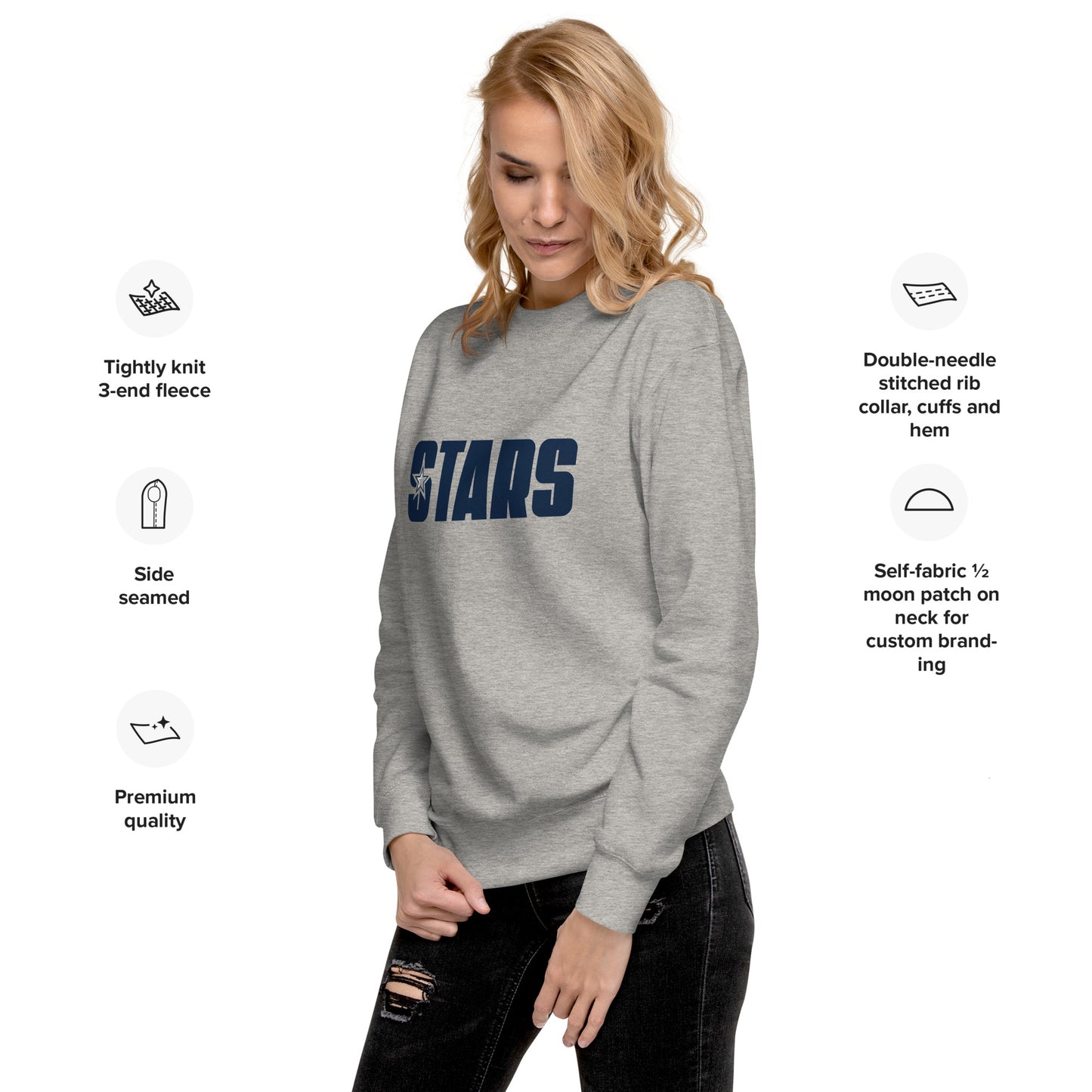 Sweatshirt: Crew - Unisex