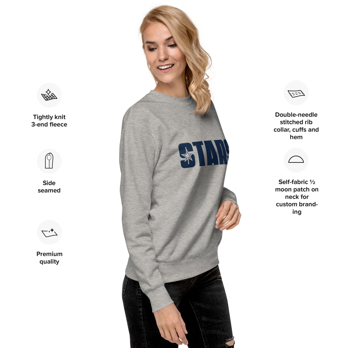 Sweatshirt: Crew - Unisex