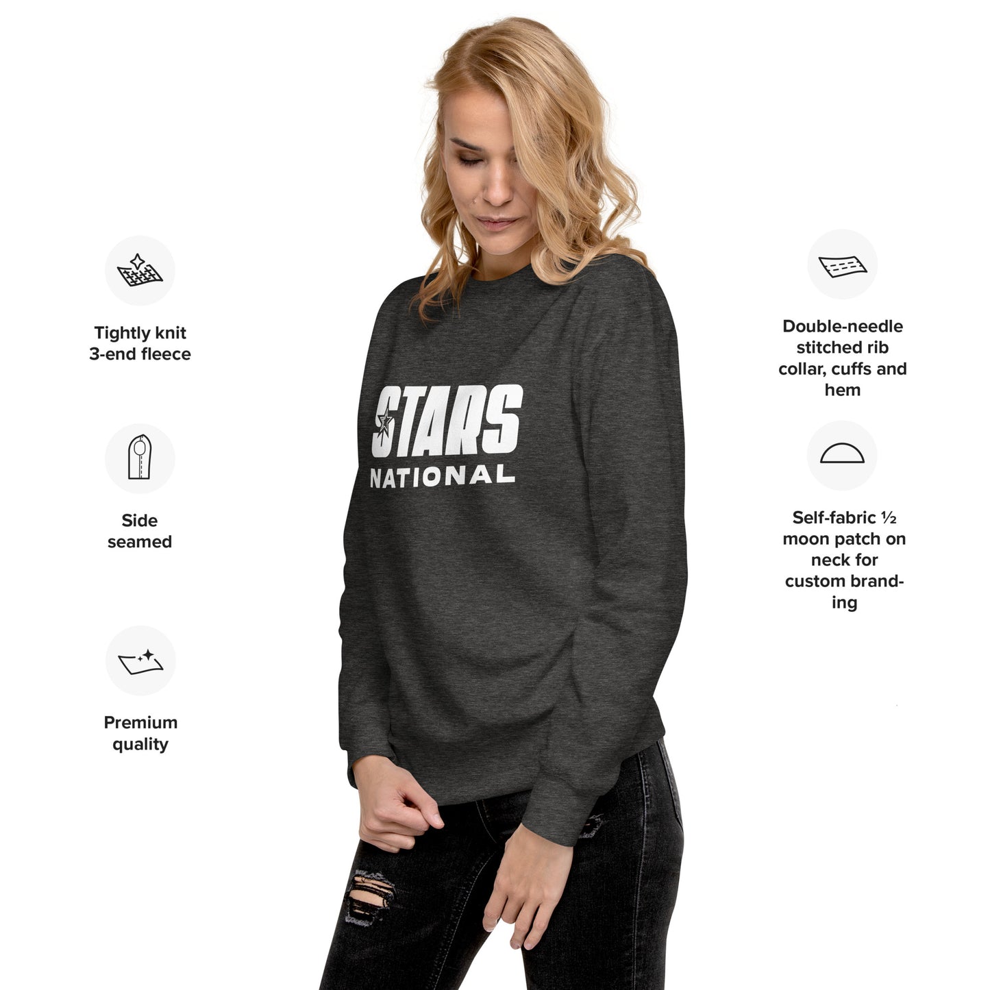 Sweatshirt: Crew - Unisex