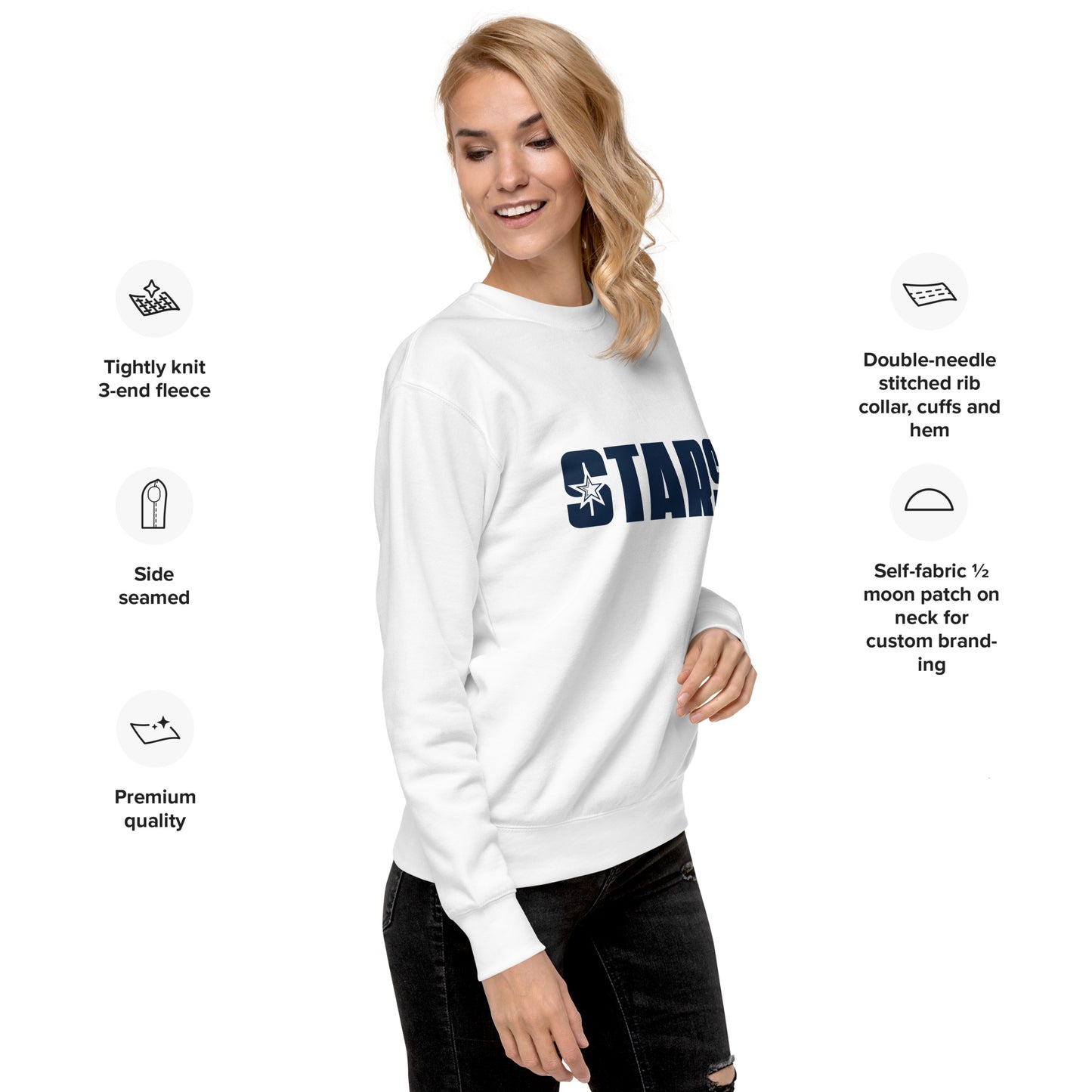 Sweatshirt: Crew - Unisex