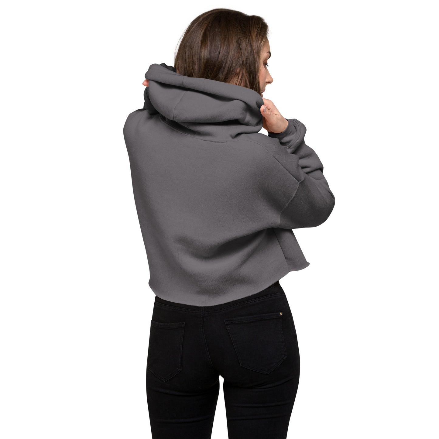 Sweatshirt: Crop Hoodie (Extra Soft)