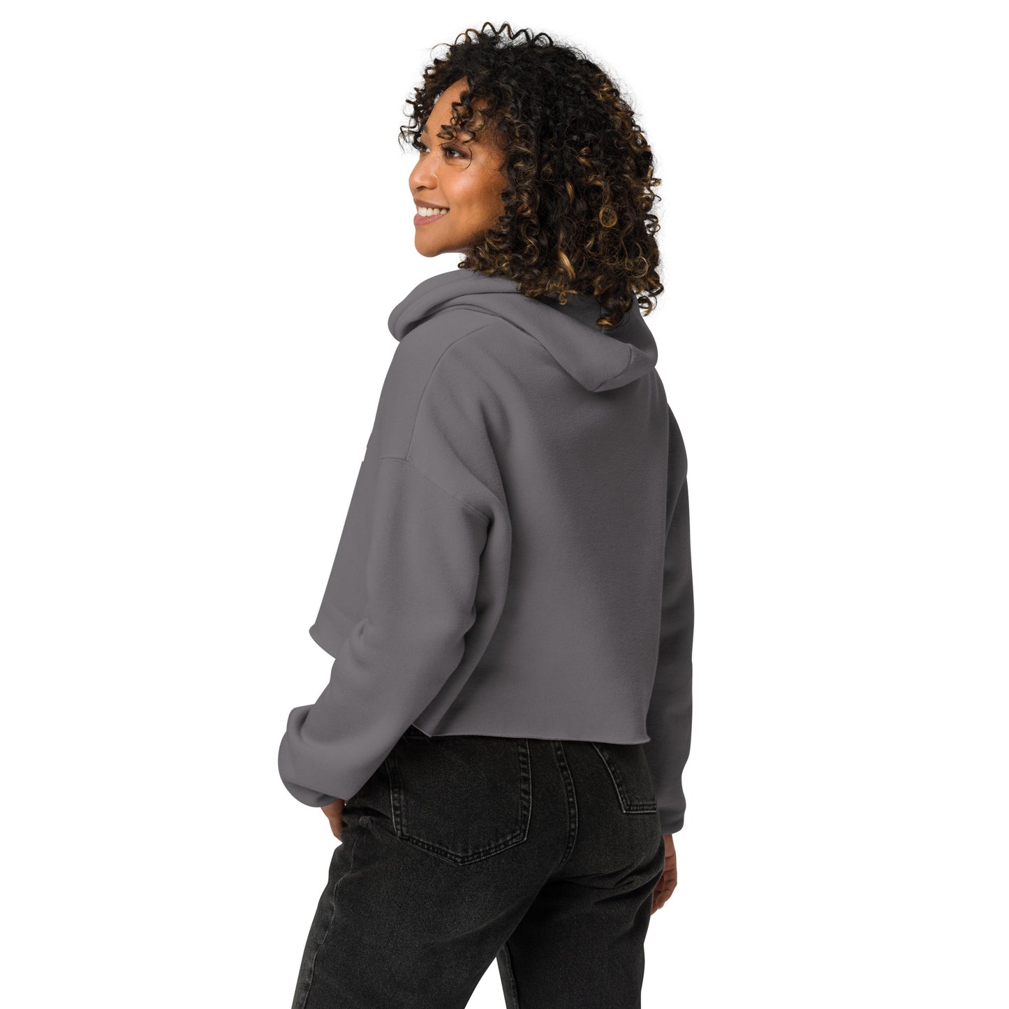 Sweatshirt: Crop Hoodie (Extra Soft)