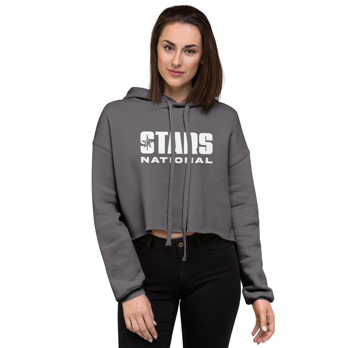 Sweatshirt: Crop Hoodie (Extra Soft)