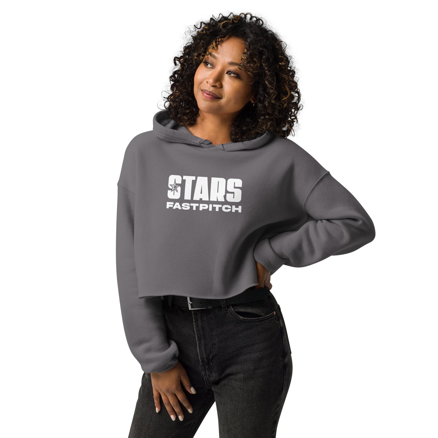 Sweatshirt: Crop Hoodie (Extra Soft)