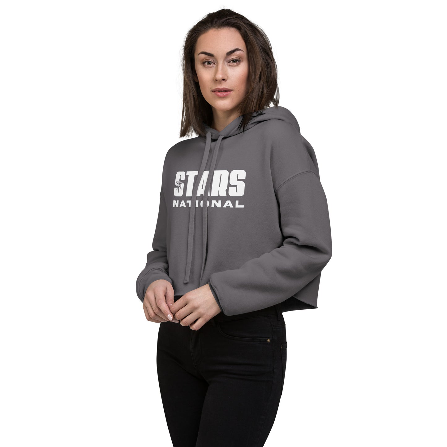 Sweatshirt: Crop Hoodie (Extra Soft)